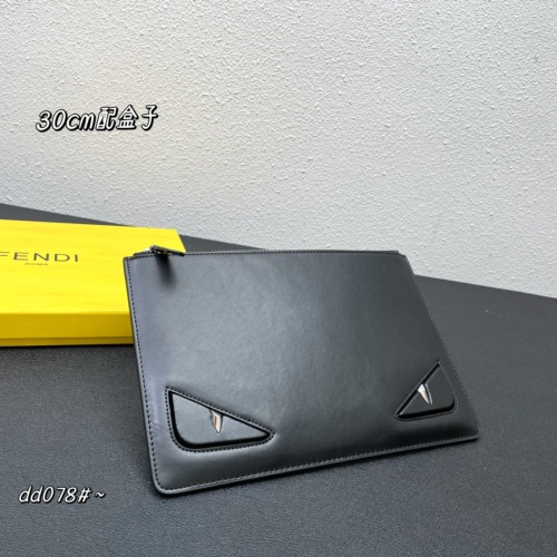 Replica Fendi AAA Man Wallets #1128951 $72.00 USD for Wholesale