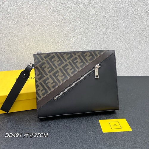 Fendi AAA Man Wallets #1128953 $76.00 USD, Wholesale Replica Fendi AAA Man Wallets