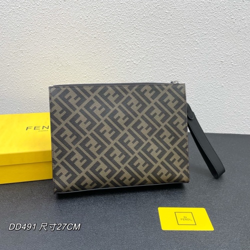 Replica Fendi AAA Man Wallets #1128953 $76.00 USD for Wholesale