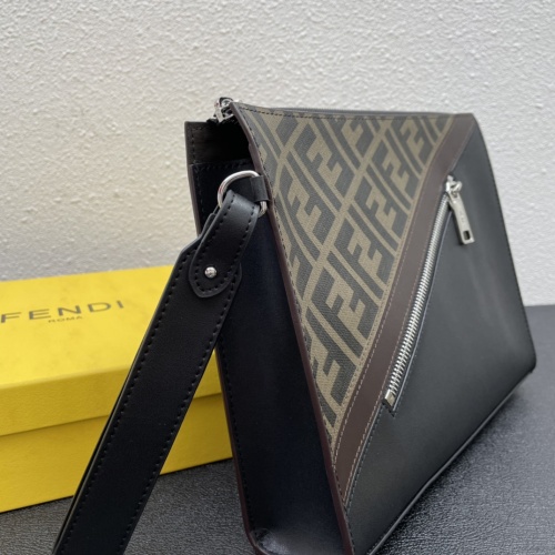 Replica Fendi AAA Man Wallets #1128953 $76.00 USD for Wholesale