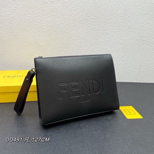 Replica Fendi AAA Man Wallets #1128956 $76.00 USD for Wholesale