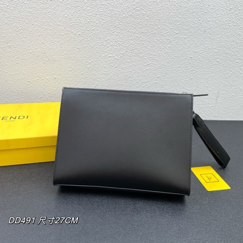 Replica Fendi AAA Man Wallets #1128956 $76.00 USD for Wholesale