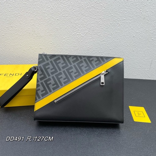 Fendi AAA Man Wallets #1128957 $76.00 USD, Wholesale Replica Fendi AAA Man Wallets