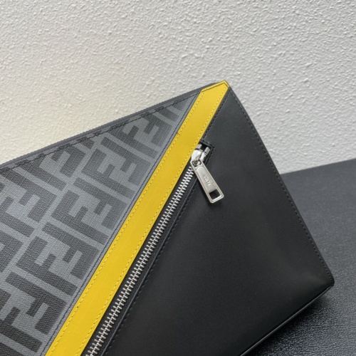 Replica Fendi AAA Man Wallets #1128957 $76.00 USD for Wholesale