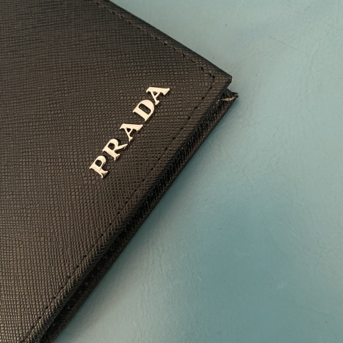 Replica Prada Wallets For Men #1129017 $41.00 USD for Wholesale