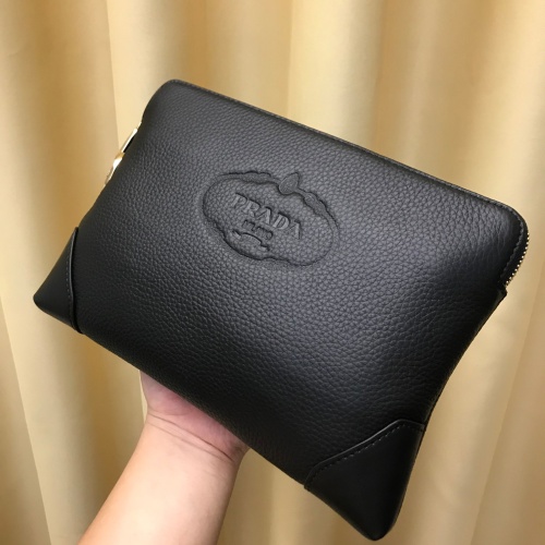 Replica Prada AAA Man Wallets #1129224 $68.00 USD for Wholesale