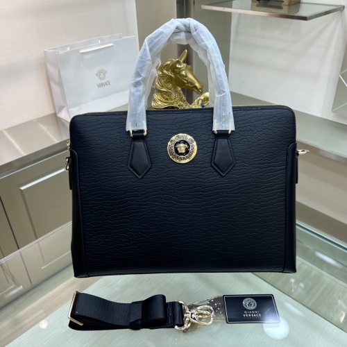 Versace AAA Man Handbags #1129272 $160.00 USD, Wholesale Replica Versace AAA Man Handbags