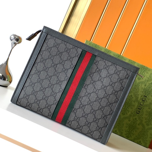 Replica Gucci AAA Man Wallets #1129333 $88.00 USD for Wholesale