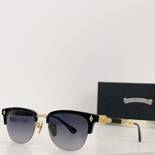 Chrome Hearts AAA Quality Sunglasses #1129917 $72.00 USD, Wholesale Replica Chrome Hearts AAA Quality Sunglasses