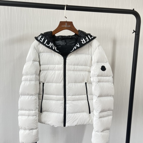 Moncler Down Feather Coat Long Sleeved For Women #1131302 $230.00 USD, Wholesale Replica Moncler Down Feather Coat