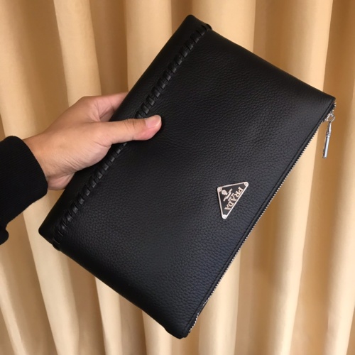 Replica Prada AAA Man Wallets #1132711 $64.00 USD for Wholesale