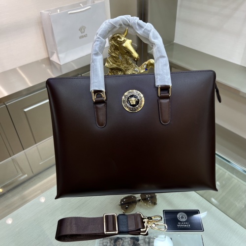 Versace AAA Man Handbags #1132724 $155.00 USD, Wholesale Replica Versace AAA Man Handbags