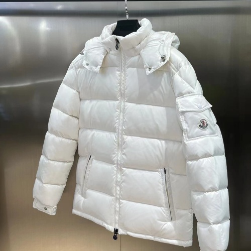 Replica Moncler Down Feather Coat Long Sleeved For Unisex #1132883 $160.00 USD for Wholesale