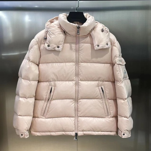 Moncler Down Feather Coat Long Sleeved For Women #1132885 $160.00 USD, Wholesale Replica Moncler Down Feather Coat