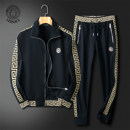 Versace Tracksuits Long Sleeved For Men #1133138 $85.00 USD, Wholesale Replica Versace Tracksuits