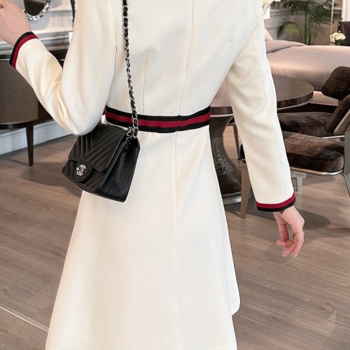 Replica Gucci Dresses Long Sleeved For Women #1134041 $125.00 USD for Wholesale