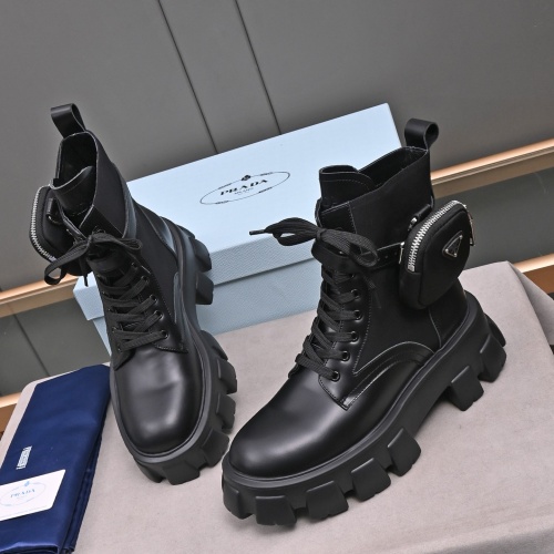 Replica Prada Boots For Men #1134429 $115.00 USD for Wholesale