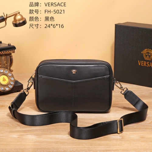 Versace AAA Man Messenger Bags #1137570 $92.00 USD, Wholesale Replica Versace AAA Man Messenger Bags