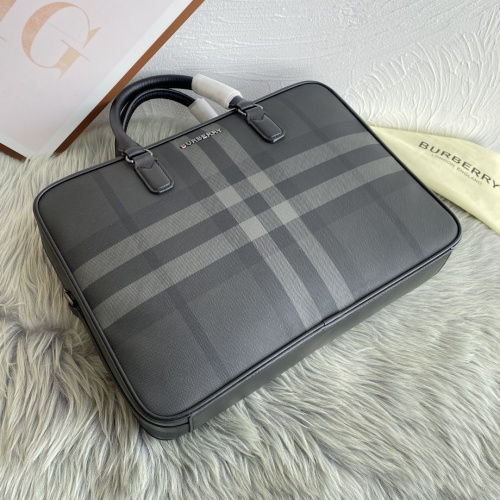 Replica Burberry AAA Man Handbags #1137871 $160.00 USD for Wholesale