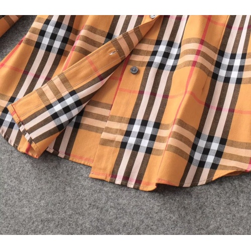 Replica Burberry Shirts Long Sleeved For Women #1138208 $38.00 USD for Wholesale