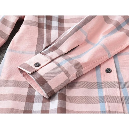 Replica Burberry Shirts Long Sleeved For Women #1138212 $38.00 USD for Wholesale