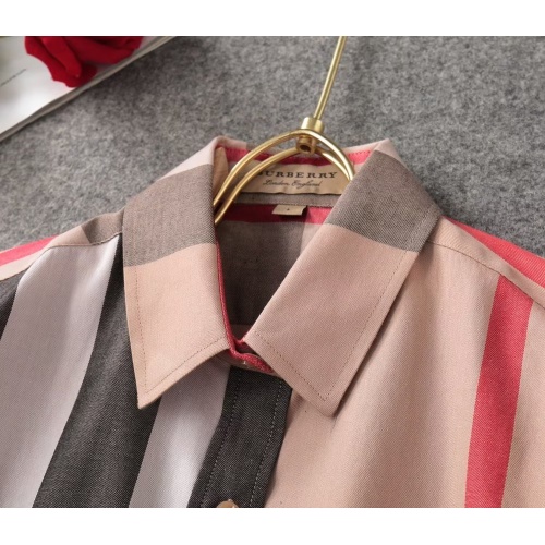 Replica Burberry Shirts Long Sleeved For Women #1138216 $38.00 USD for Wholesale