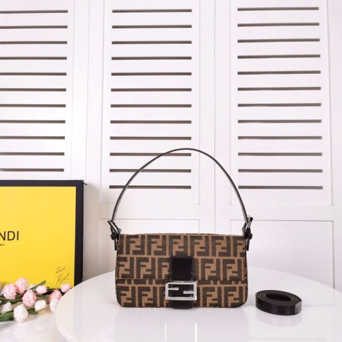 Fendi AAA Quality Shoulder Bags For Women #1138351 $80.00 USD, Wholesale Replica Fendi AAA Quality Shoulder Bags