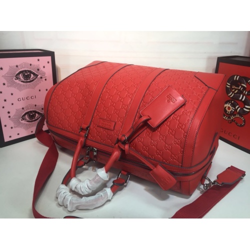 Replica Gucci Travel Bags #1138907 $112.00 USD for Wholesale