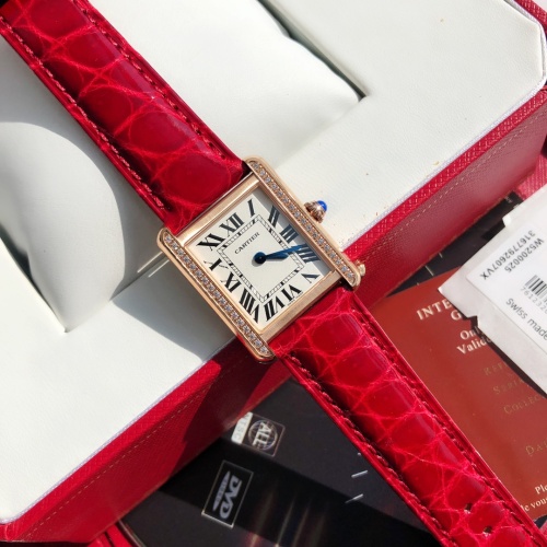 Replica Cartier AAA Quality Watches For Unisex #1139500 $396.69 USD for Wholesale