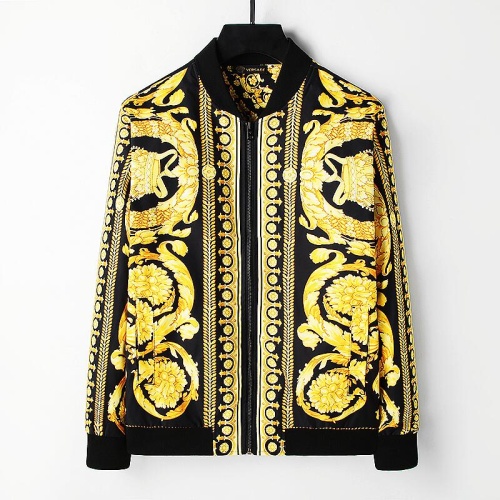 Versace Jackets Long Sleeved For Men #1141499 $52.00 USD, Wholesale Replica Versace Jackets