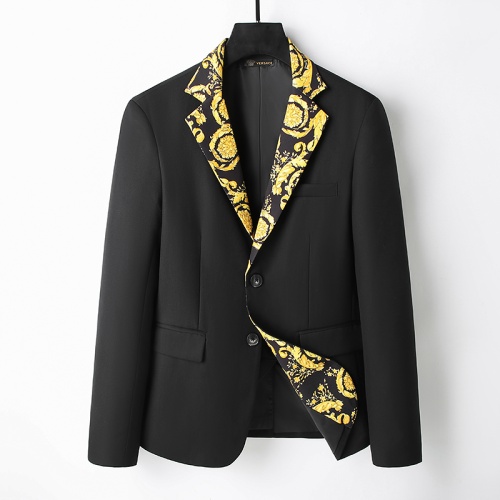 Versace Jackets Long Sleeved For Men #1141618 $56.00 USD, Wholesale Replica Versace Jackets