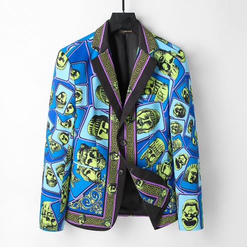 Versace Jackets Long Sleeved For Men #1141623 $56.00 USD, Wholesale Replica Versace Jackets