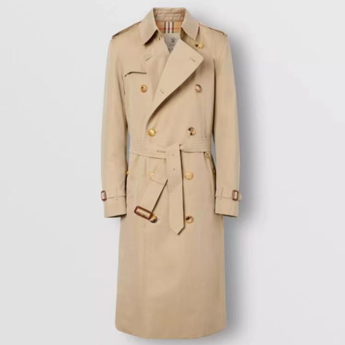 Burberry Trench Coat Long Sleeved For Men #1142044 $160.00 USD, Wholesale Replica Burberry Trench Coat