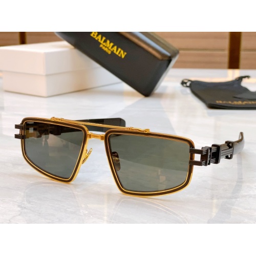 Balmain AAA Quality Sunglasses #1142280 $76.00 USD, Wholesale Replica Balmain AAA Quality Sunglasses