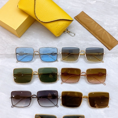 Replica LOEWE AAA Quality Sunglasses #1142853 $60.00 USD for Wholesale