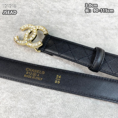 Replica Chanel AAA Quality Belts For Women #1143542 $56.00 USD for Wholesale