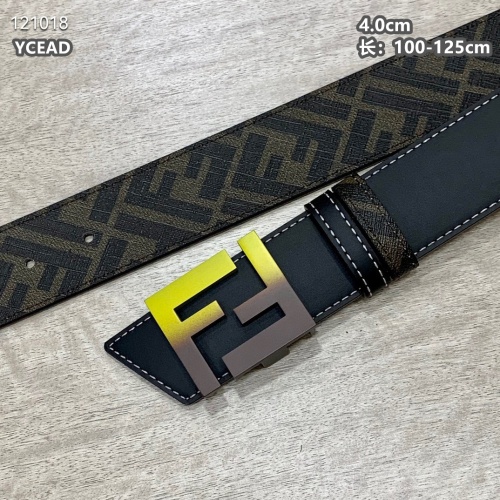 Replica Fendi AAA Quality Belts For Men #1143640 $56.00 USD for Wholesale