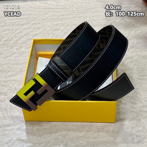 Replica Fendi AAA Quality Belts For Men #1143640 $56.00 USD for Wholesale