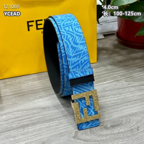 Replica Fendi AAA Quality Belts For Men #1143652 $56.00 USD for Wholesale