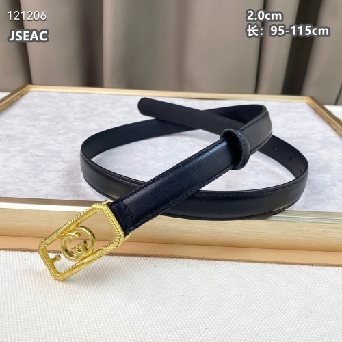 Replica Gucci AAA Quality Belts For Women #1143708 $52.00 USD for Wholesale