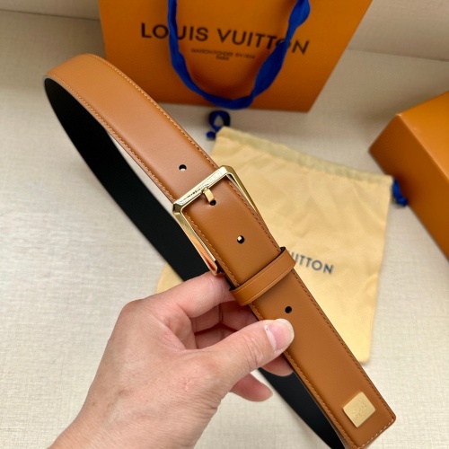 Louis Vuitton AAA Quality Belts For Men #1143756 $64.00 USD, Wholesale Replica Louis Vuitton AAA Quality Belts