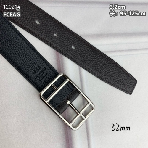 Replica Hermes AAA Quality Belts For Men #1143895 $68.00 USD for Wholesale