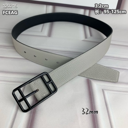 Replica Hermes AAA Quality Belts For Men #1143896 $68.00 USD for Wholesale