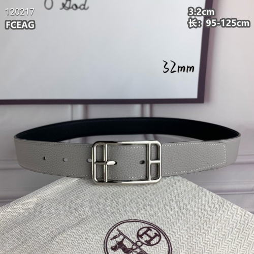 Replica Hermes AAA Quality Belts For Men #1143900 $68.00 USD for Wholesale