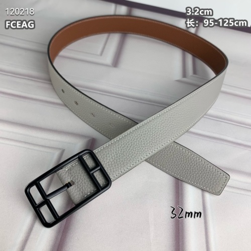 Replica Hermes AAA Quality Belts For Men #1143905 $68.00 USD for Wholesale