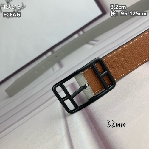 Replica Hermes AAA Quality Belts For Men #1143905 $68.00 USD for Wholesale