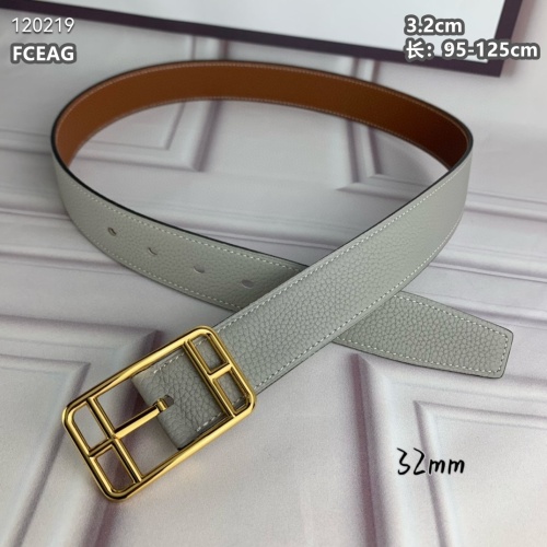 Replica Hermes AAA Quality Belts For Men #1143906 $68.00 USD for Wholesale