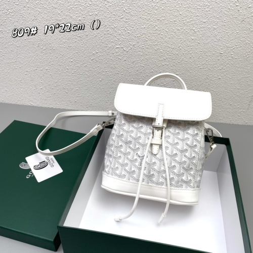 Goyard AAA Quality Backpacks For Women #1144394 $88.00 USD, Wholesale Replica Goyard AAA Quality Backpacks