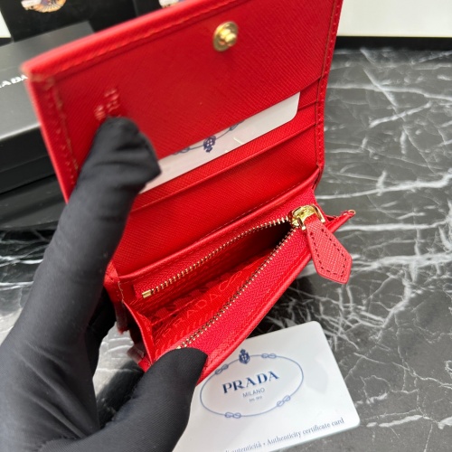 Replica Prada Wallets For Women #1144636 $40.00 USD for Wholesale