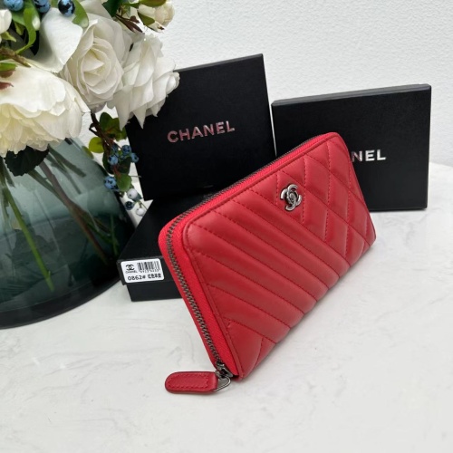 Replica Chanel AAA Quality Wallets For Women #1144658 $45.00 USD for Wholesale